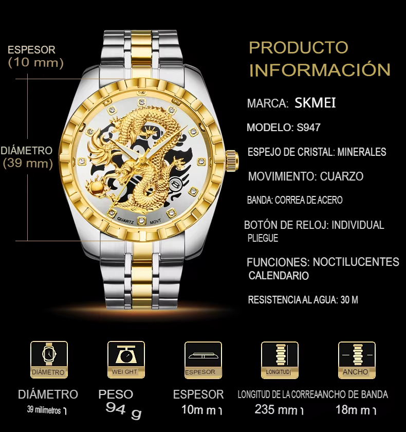 Reloj de Dragón