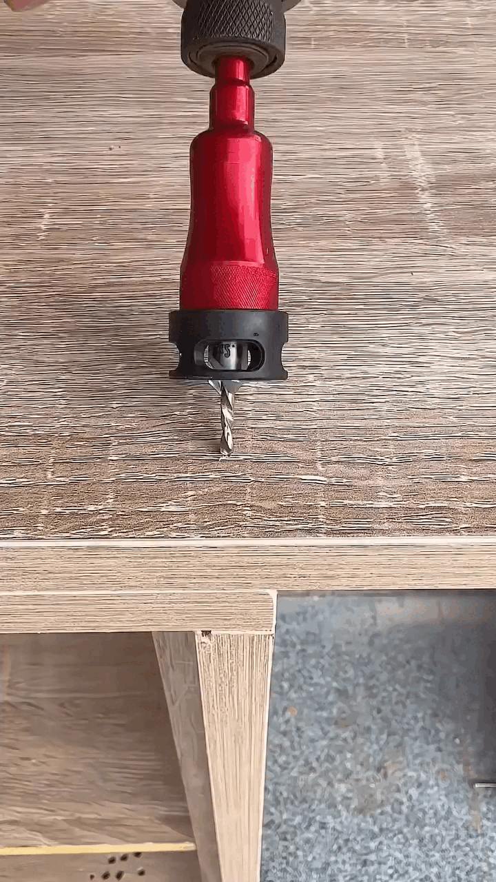 Juego Profesional de Brocas Avellanadoras4 en 1 con Tope de Profundidad