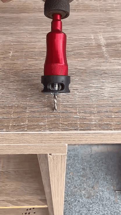 Juego Profesional de Brocas Avellanadoras4 en 1 con Tope de Profundidad