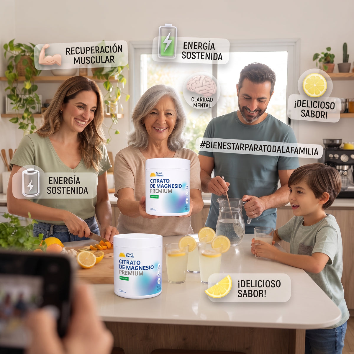 Citrato de Magnesio Premium 400 g 🍋 | Origen Alemán