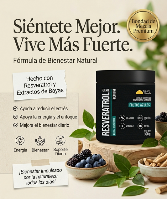 Resveratrol Premium (Frutos Azules)