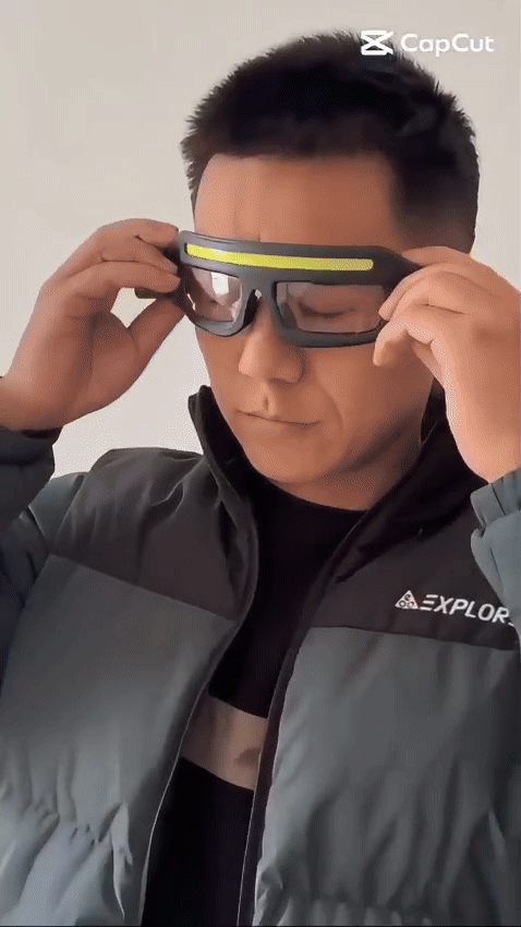 Domina cualquier trabajo oscuro con visión de 230° y manos 100% libres