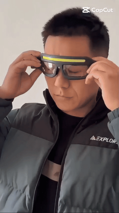 Domina cualquier trabajo oscuro con visión de 230° y manos 100% libres