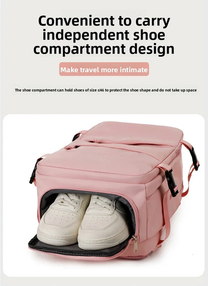 MOCHILA IMPERMEABLE DE VIAJE PARA MUJER