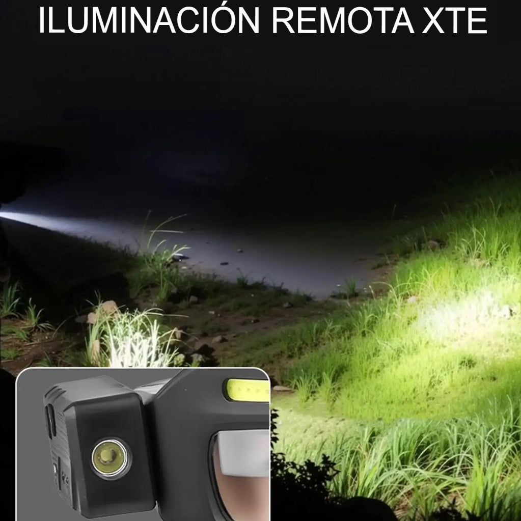 Domina cualquier trabajo oscuro con visión de 230° y manos 100% libres