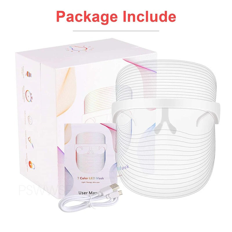 LumiGlow Mask - Terapia de Luz Rejuvenecedora