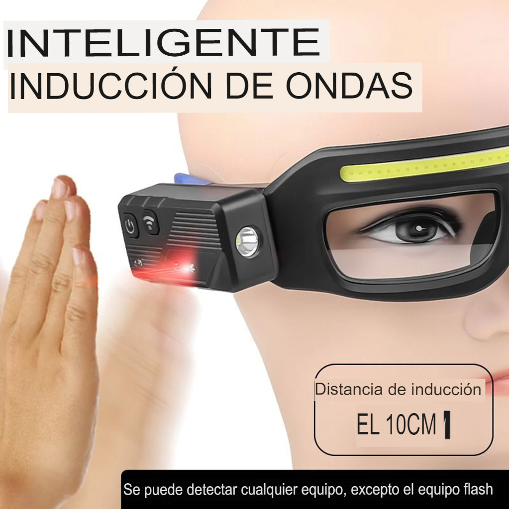 Domina cualquier trabajo oscuro con visión de 230° y manos 100% libres