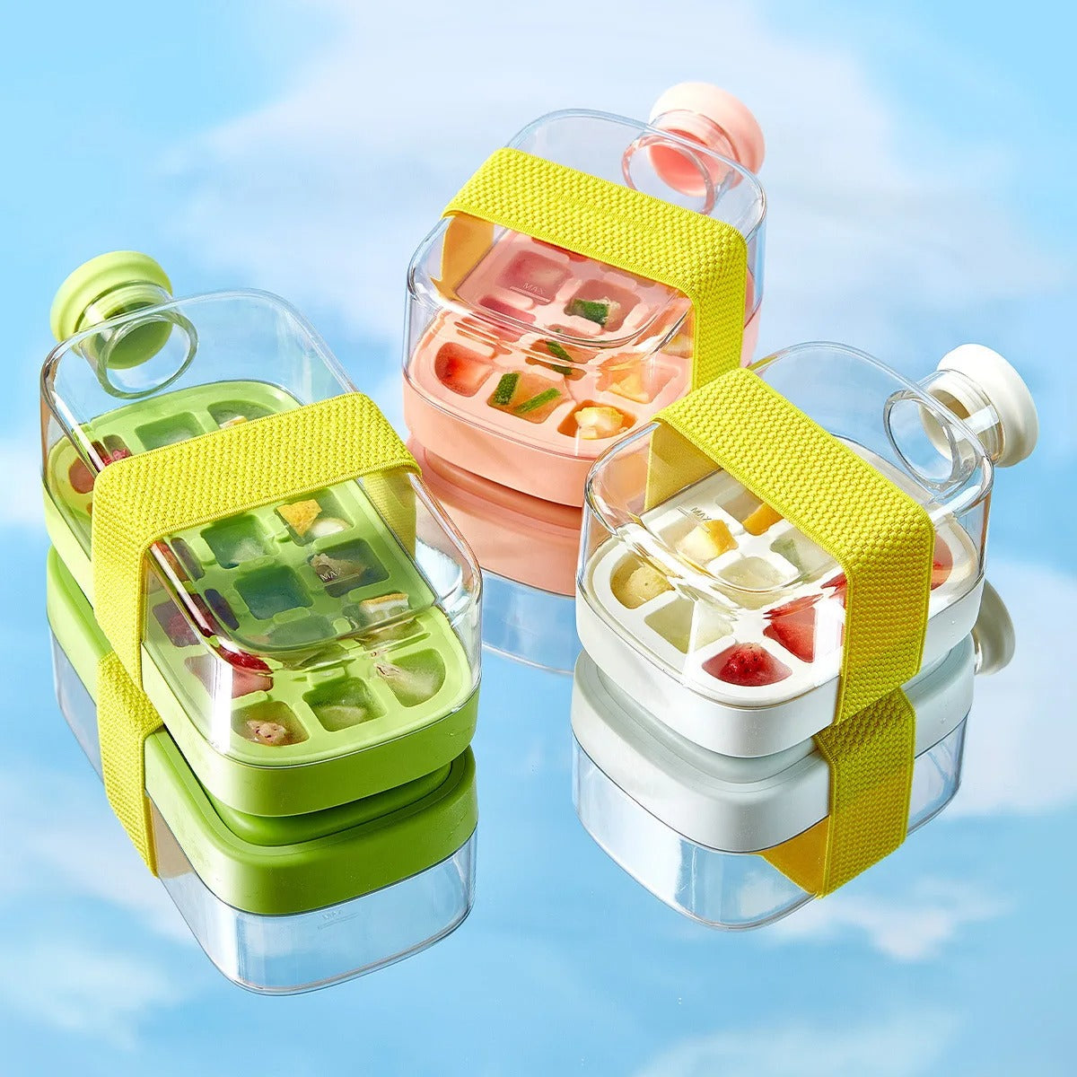 HIELOCLICK | BOTELLA DE CUBITOS DE HIELO | OFERTA LLEVA 2 X1