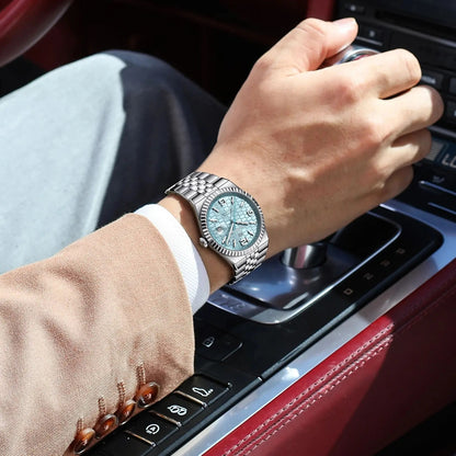 Reloj Poedagar para Caballero - Acero Inoxidable | Lujo & Negocios